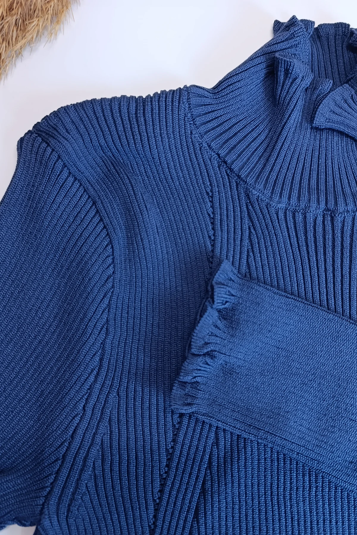 Triko Bluz - lacivert