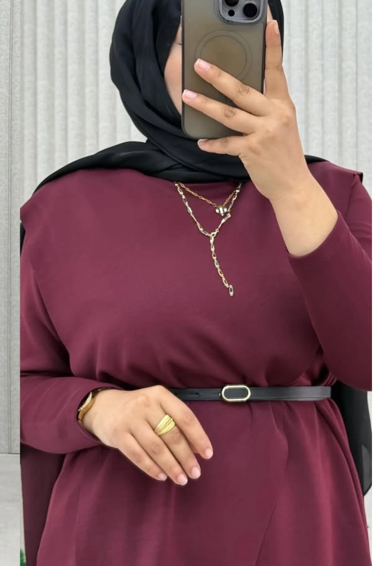 Oysho Kumaş Büyük Beden Takım - Makas Model - bordo