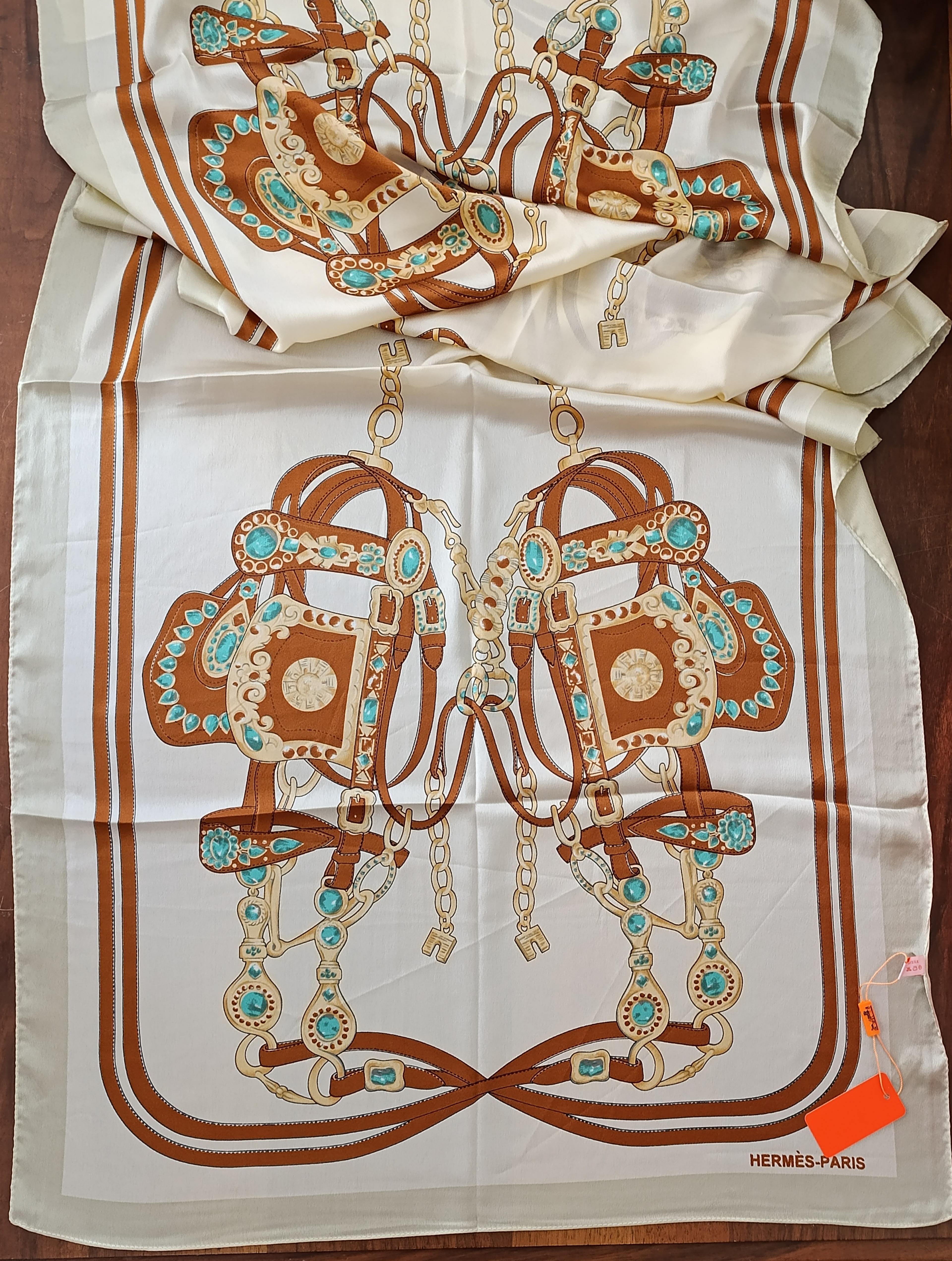 Hermes Zincir - İthal İpek Vual Şal