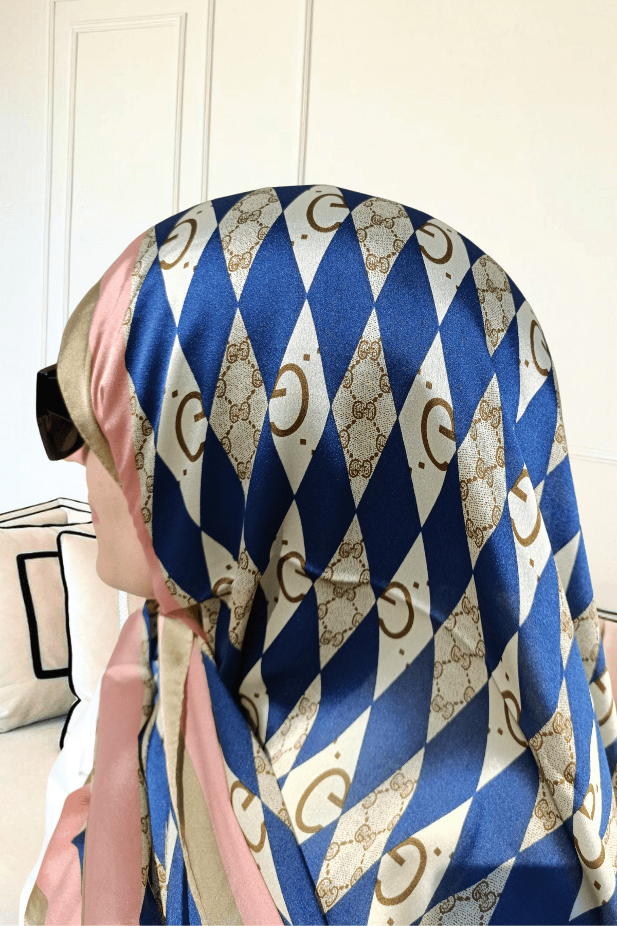 Gucci Desenli - İthal ipek Vual Şal