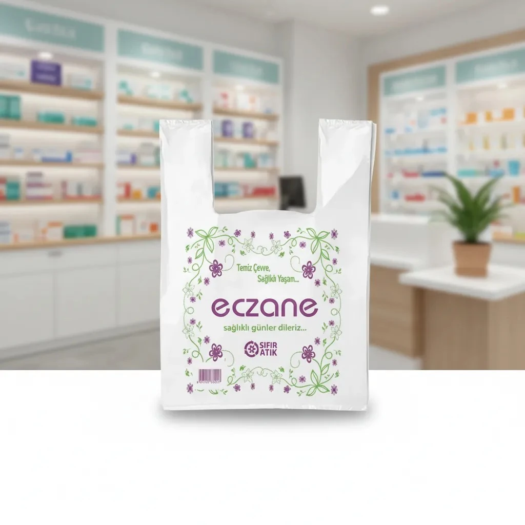 Orta Boy Atlet Bio Eczane Poşeti 25x40 Cm - 1.000 Adet