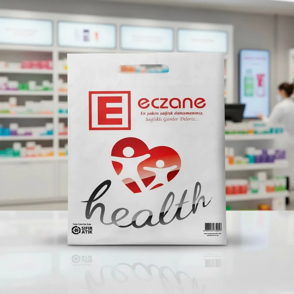 Orta Boy El Geçme Bio Eczane Poşeti 25x35 Cm - 1.000 Adet