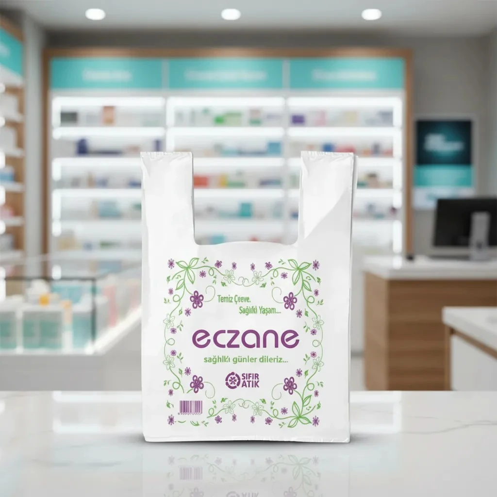 Küçük Boy Atlet Bio Eczane Poşeti 22x35 Cm - 1.000 Adet