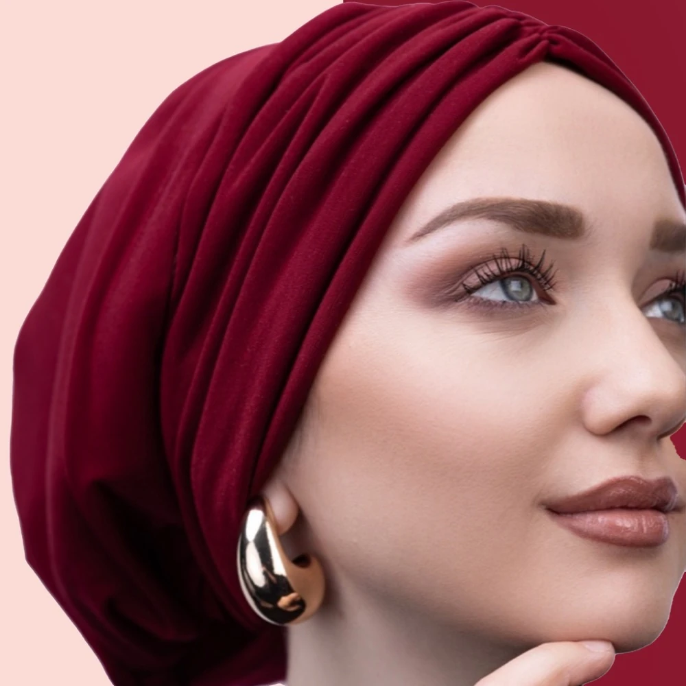 Bordo drapeli dolgulu bone