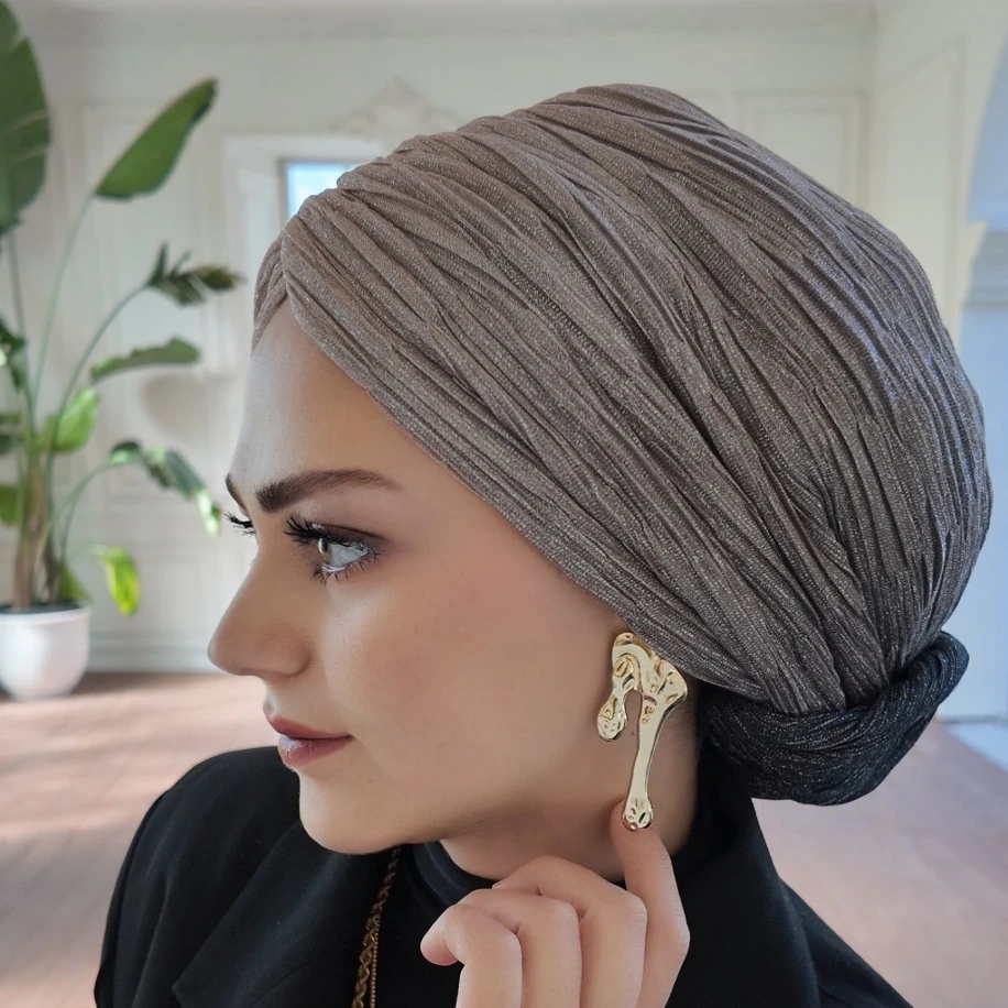 Simli degrade geçişli dolgusuz bone