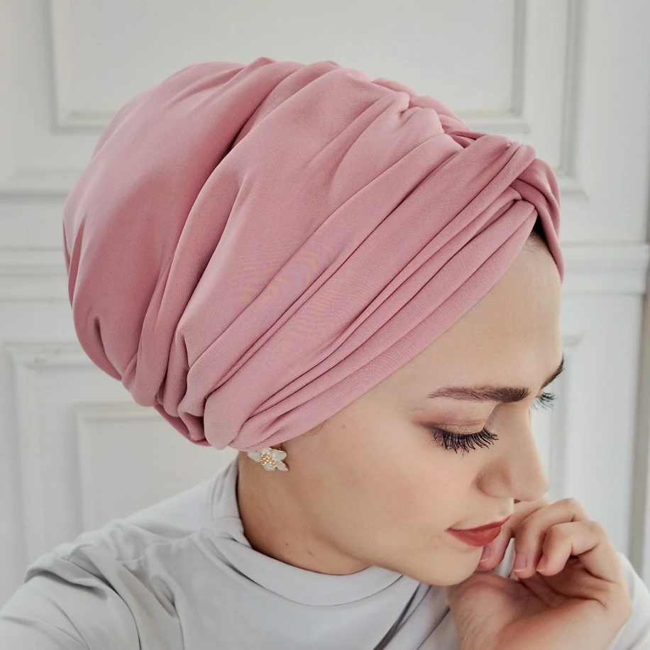 Pembe düğüm dolgulu hazır bone