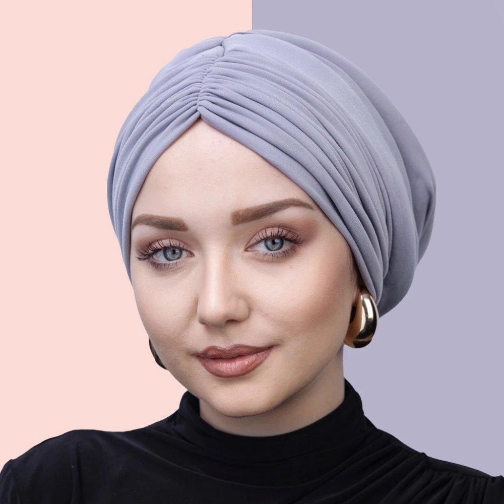 Gri drapeli dolgulu bone