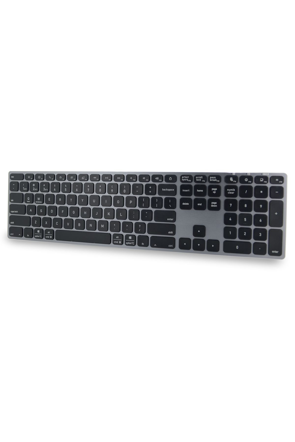 Bluetooth Klavye Taşınabilir ve Ergonomik Rahat ve Sessiz Klavye İngilizce Q Kablosuz Keyboard K420