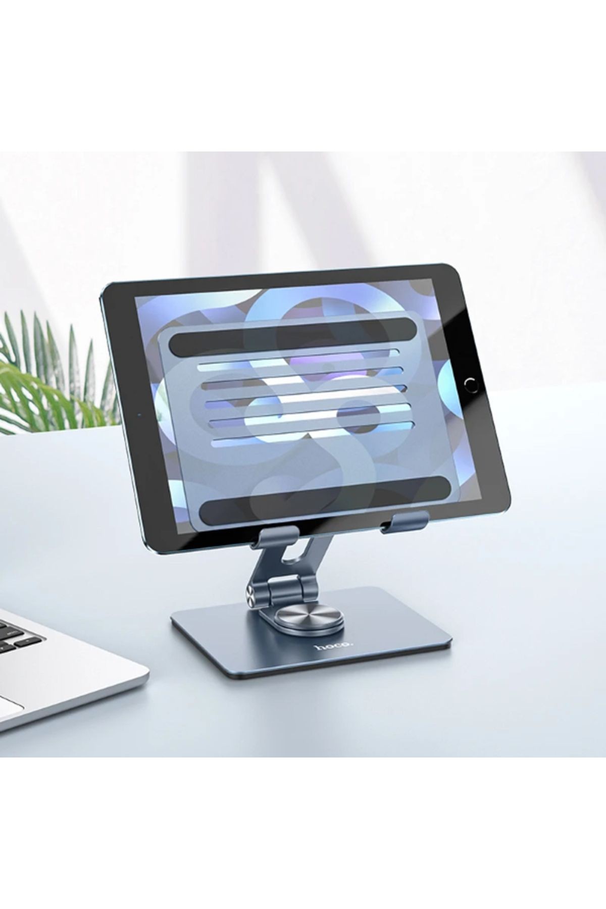 Ipad Uyumlu Tablet Stand Kaliteli Tok Alüminyum Açısı Ayarlanabilir Stand 360 Derece Döner Ph52