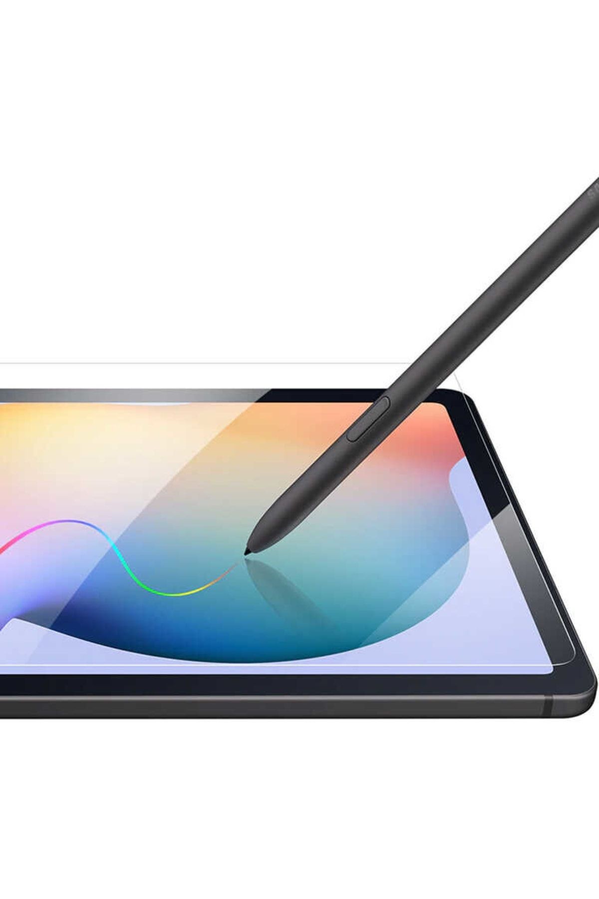 Galaxy P610 Tab S6 Lite 10.4 Inç Ile Uyumlu Kağıt Hisli Ekran Koruyucu Şeffaf Paper