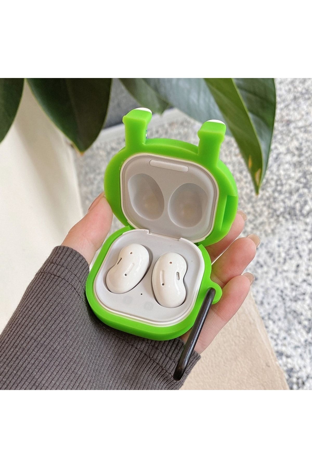 Samsung Galaxy Buds Pro 2 Ile Uyumlu Karakter Görünümlü Cartoon Kılıf Tomato