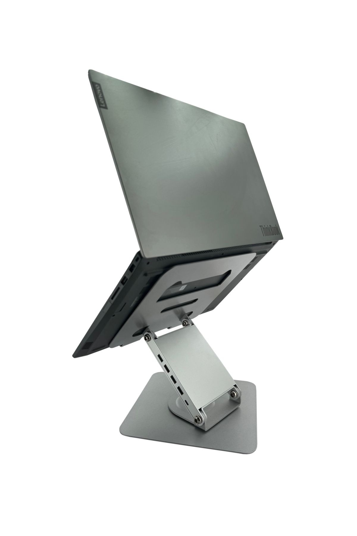 Notebook Stand 4 Adet USB Girişli Profesyonel Stand 360 Derece Döner Yüksekliği Ayarlanabilir A12