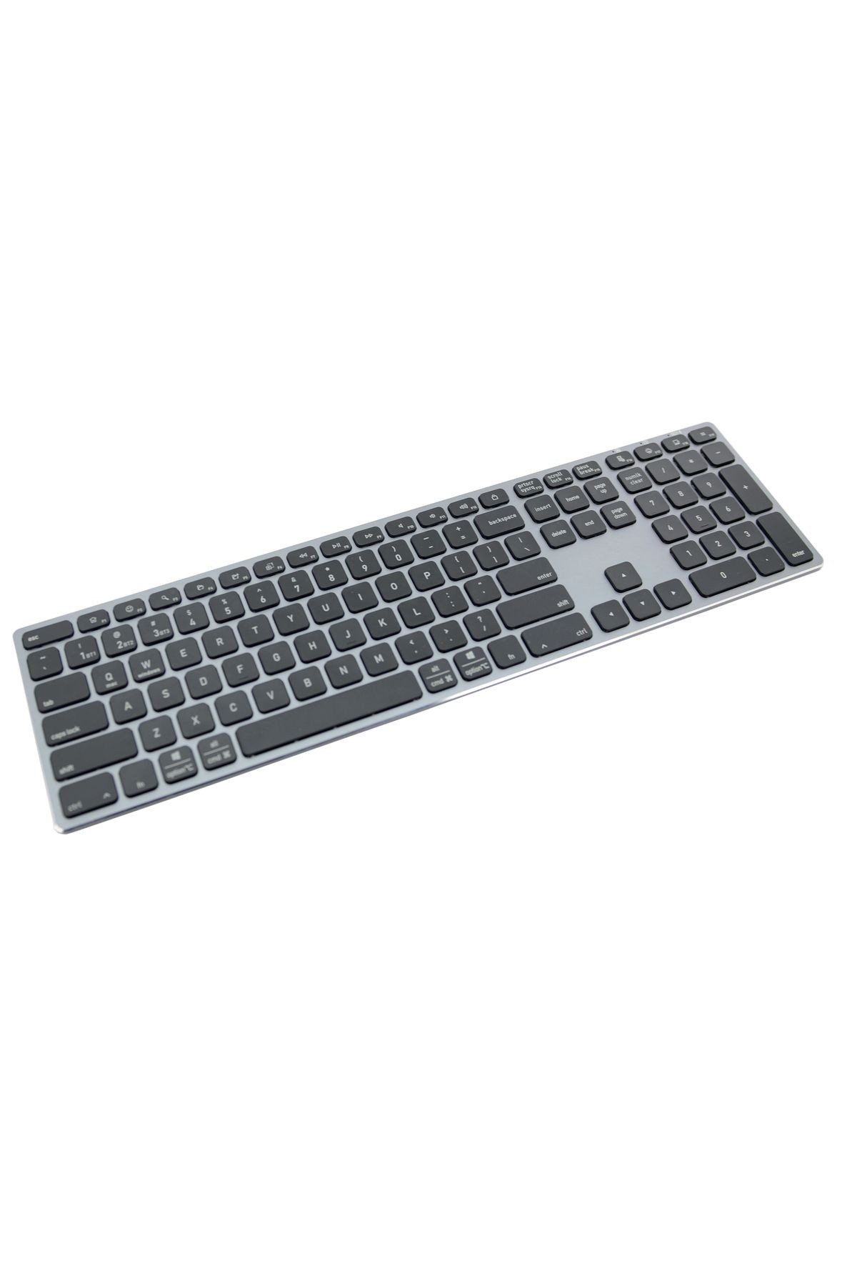 Bluetooth Klavye Taşınabilir ve Ergonomik Rahat ve Sessiz Klavye İngilizce Q Kablosuz Keyboard K420