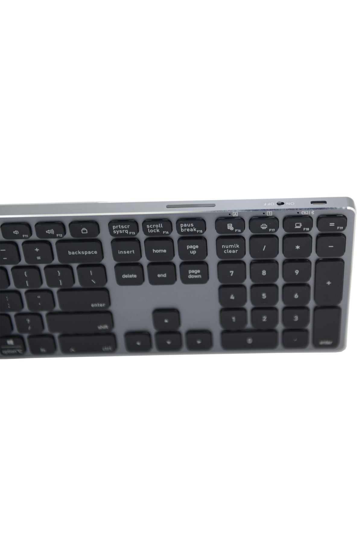 Bluetooth Klavye Taşınabilir ve Ergonomik Rahat ve Sessiz Klavye İngilizce Q Kablosuz Keyboard K420