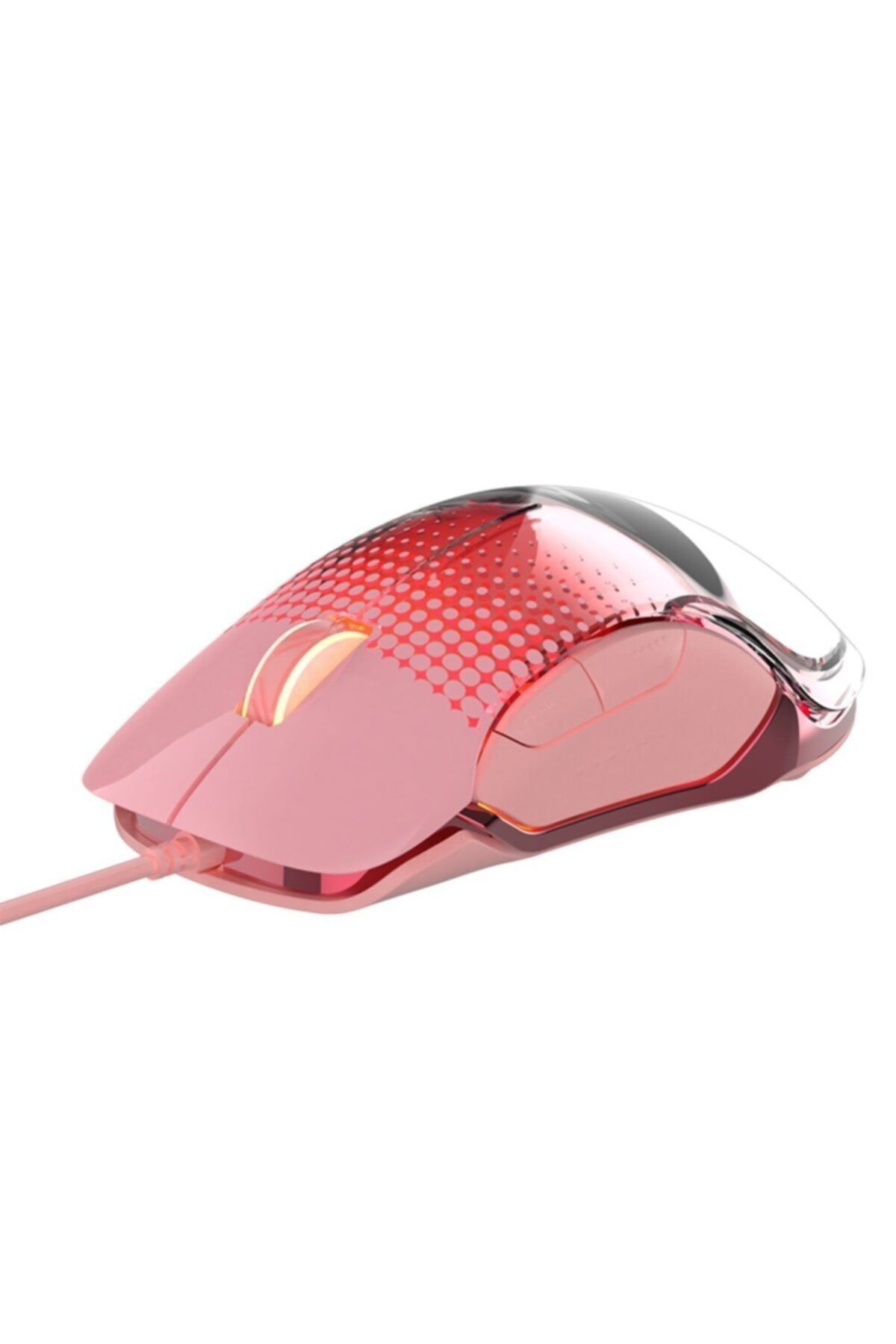 Aj358 Kablolu Gaming Mouse Ergonomik 10000 Dpı Pembe