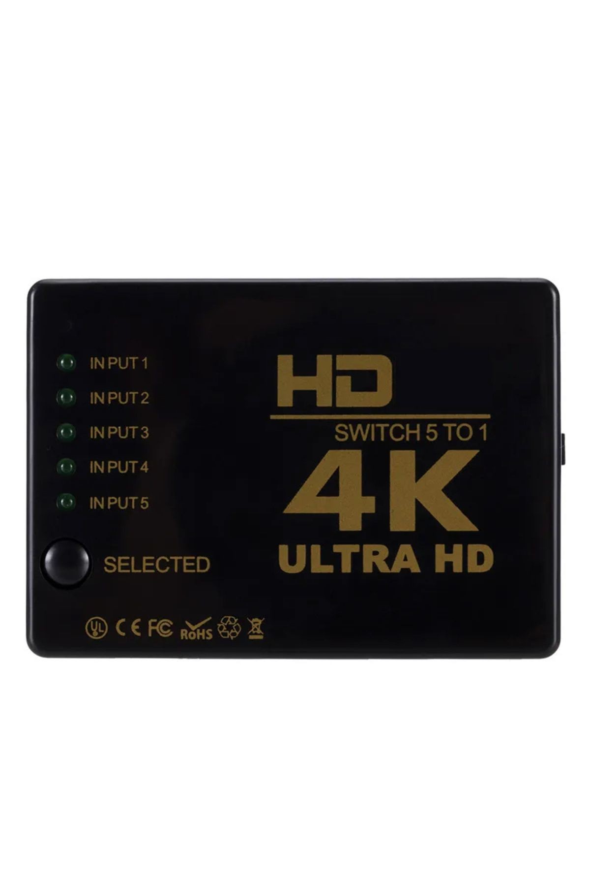 Tv Için Hdmi Çoklayıcı 5 Port 4k Kumandalı Ultra Hd Hdmı Switch Splitter 5port4Khdmi