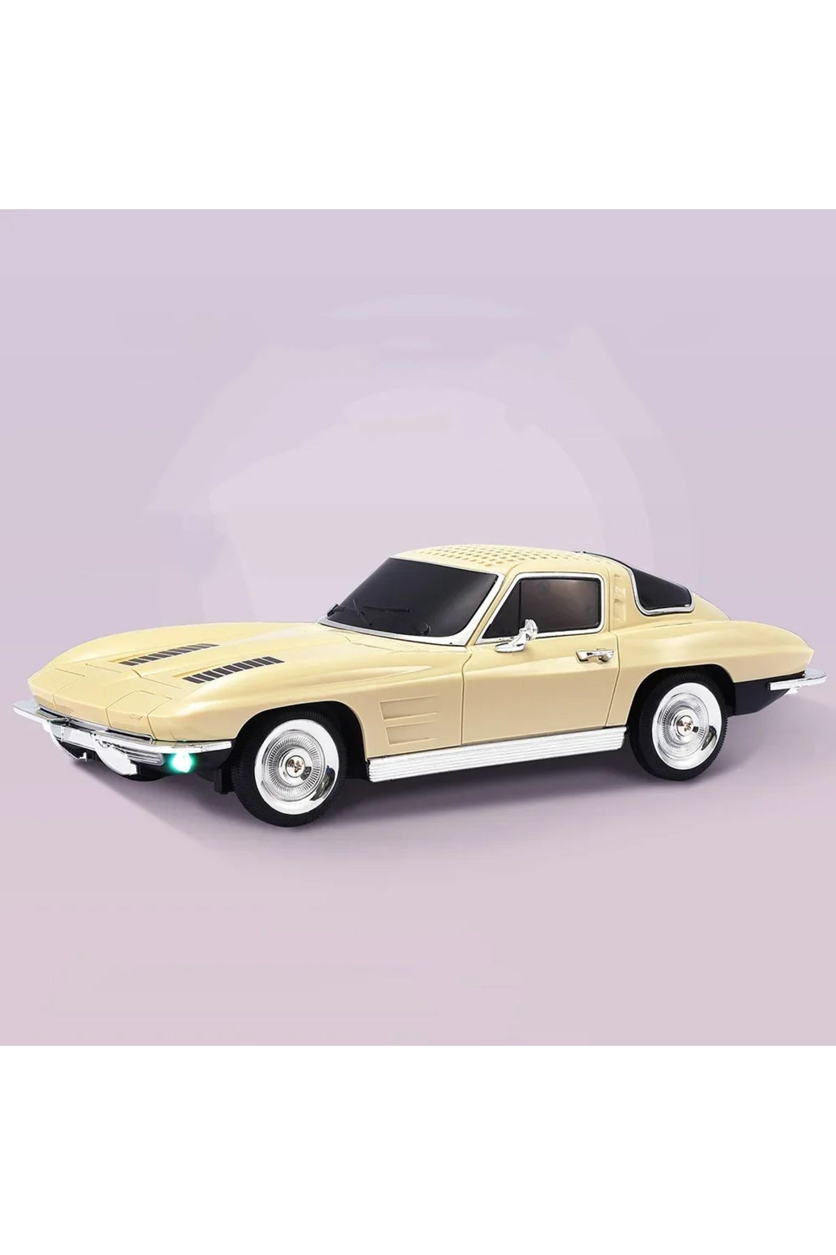 Kablosuz Hoparlör Bluetooth Retro 1963 Chevrolet Corvette Klasik Araba Görünümlü Speaker WS-1969