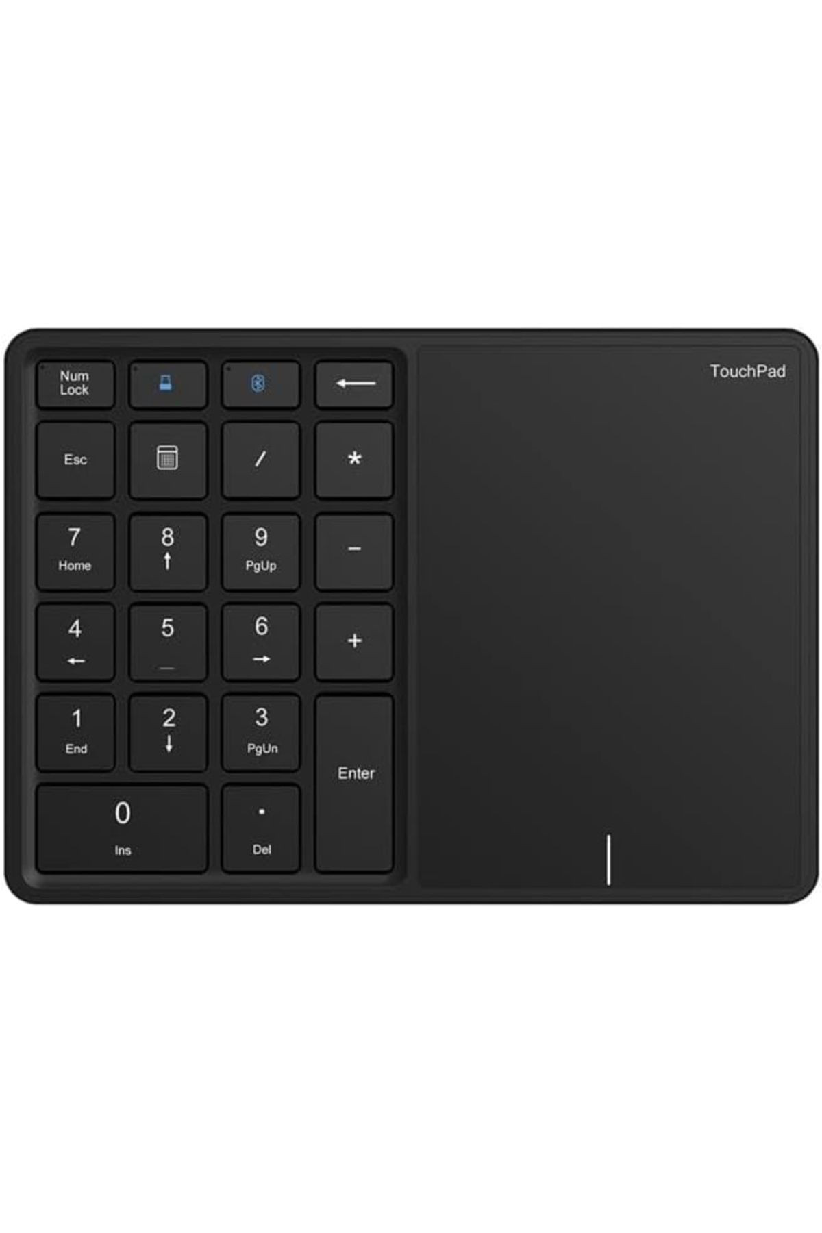 Macbook Notebook uyumlu TouchPad'li Bluetooth Kablosuz Numerik Klavye Tuş Takımı Kayped BT14