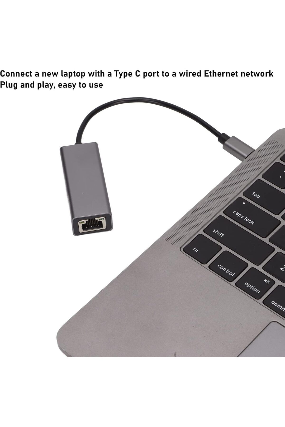 Type-C to RJ45 Adaptör 2.5 Gigabit PC USB-C to RJ45 Çevirici Type-C to Ethernet LAN Çevirici ZR621