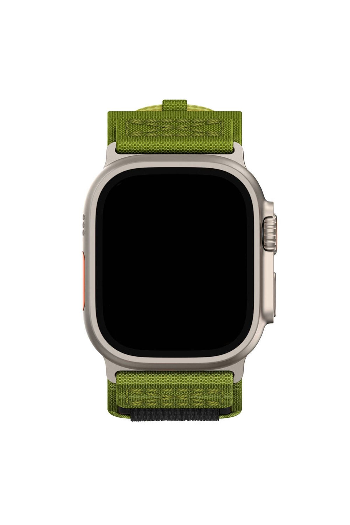 Apple Watch ile uyumlu Kayış 42/44/45/49mm DESIGNED Spor Çırt Çırt Uzunluk Ayarlanabilen Kordon