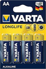 Varta Longlife 4106 Alkaline AA Kalem Pil 4'lü