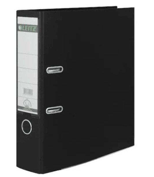 Leitz Geniş Siyah Klasör 1010t
