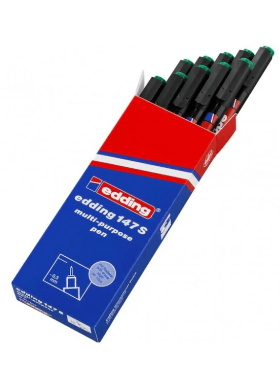 Eddıng Asetat Kalemı 03 MM Yesıl 10 Lu 147s