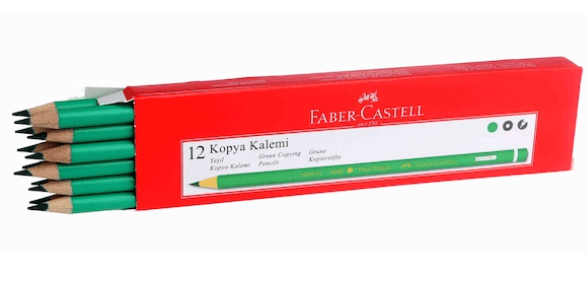 Faber Castell 1440 Yeşil Kopya Kalemi 12 Adet 1 Kutu