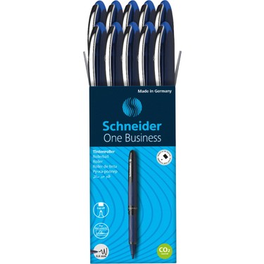 Schneider One Business Roller 0.6 MM 10'lu Mavi