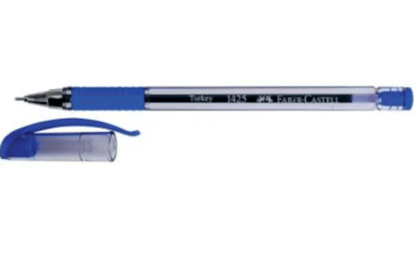 Faber Castell 1425 Tükenmez Kalem 0.7 MM İğne Uç Mavi