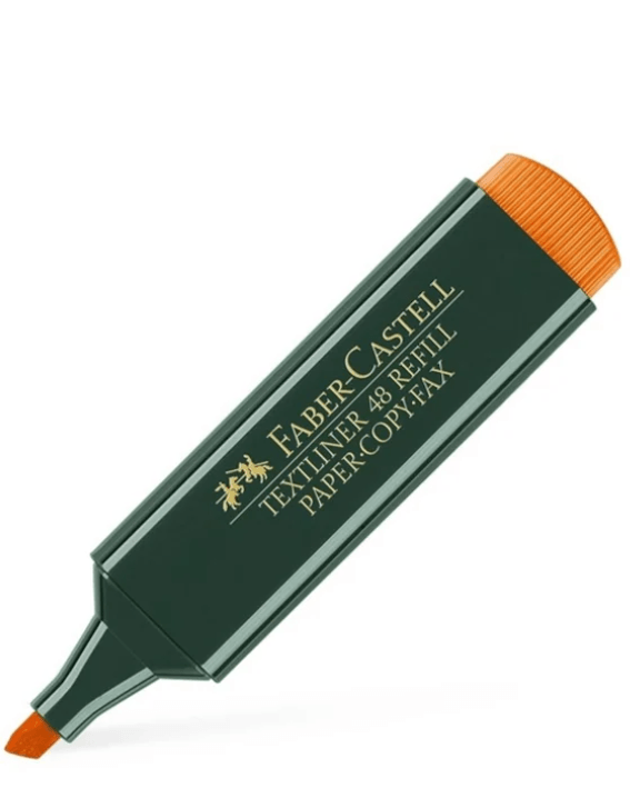 Faber-Castell Fosforlu Kalem 1548 Turuncu