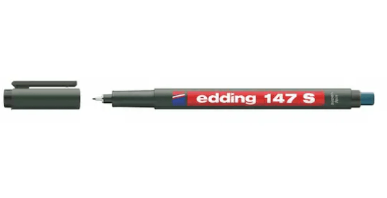 Eddıng 147 S Siyah Asetat Kalemi