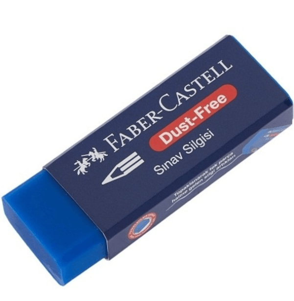 Faber Castell Sınav Silgisi Büyük Boy Mavi