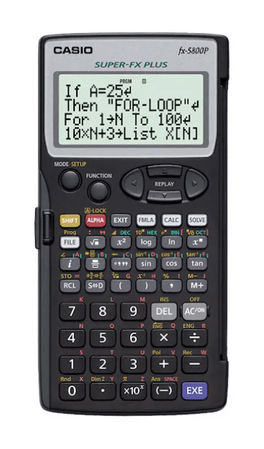 Casio FX-5800P Programlanabilir Bilimsel Fonksiyonlu Hesap Makinesi