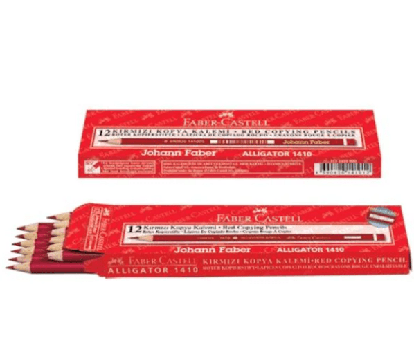 Faber Castell Kırmızı Kurşun Kalem 12 Adet 1410
