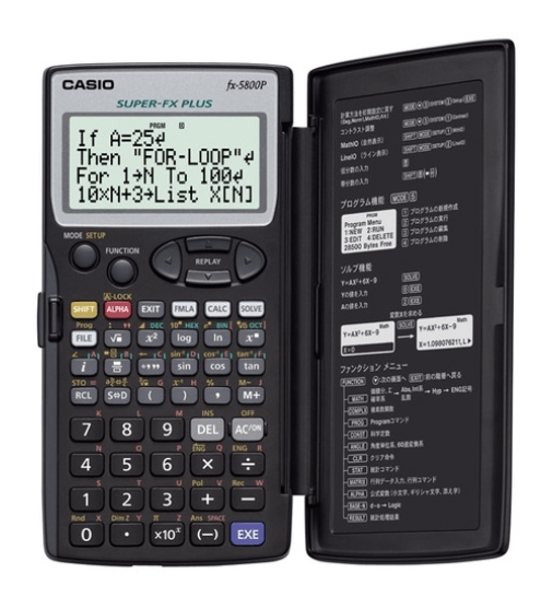 Casio FX-5800P Programlanabilir Bilimsel Fonksiyonlu Hesap Makinesi