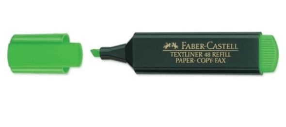 Faber-Castell Fosforlu Kalem 1548 Yeşil