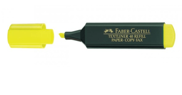 Faber-Castell Fosforlu Kalem Textliner 48 Sarı