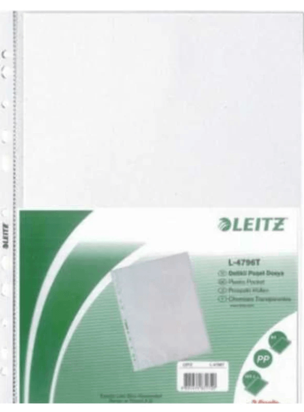 Leitz Poşet Dosya 100"lü 4796 A4
