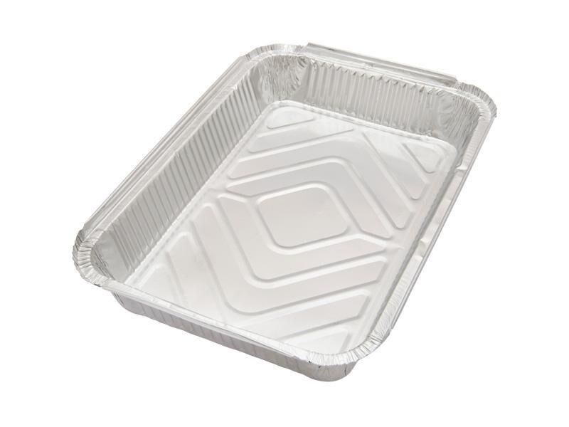 Alüminyum 2500 GR Dikdörtgen Tepsi 100'lü