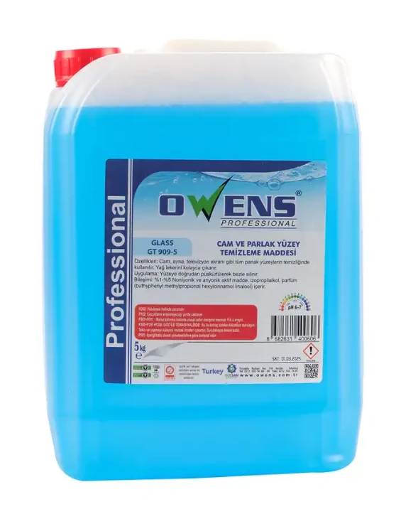 Glass Cam ve Parlak Yüzey Temizleyici 5 KG