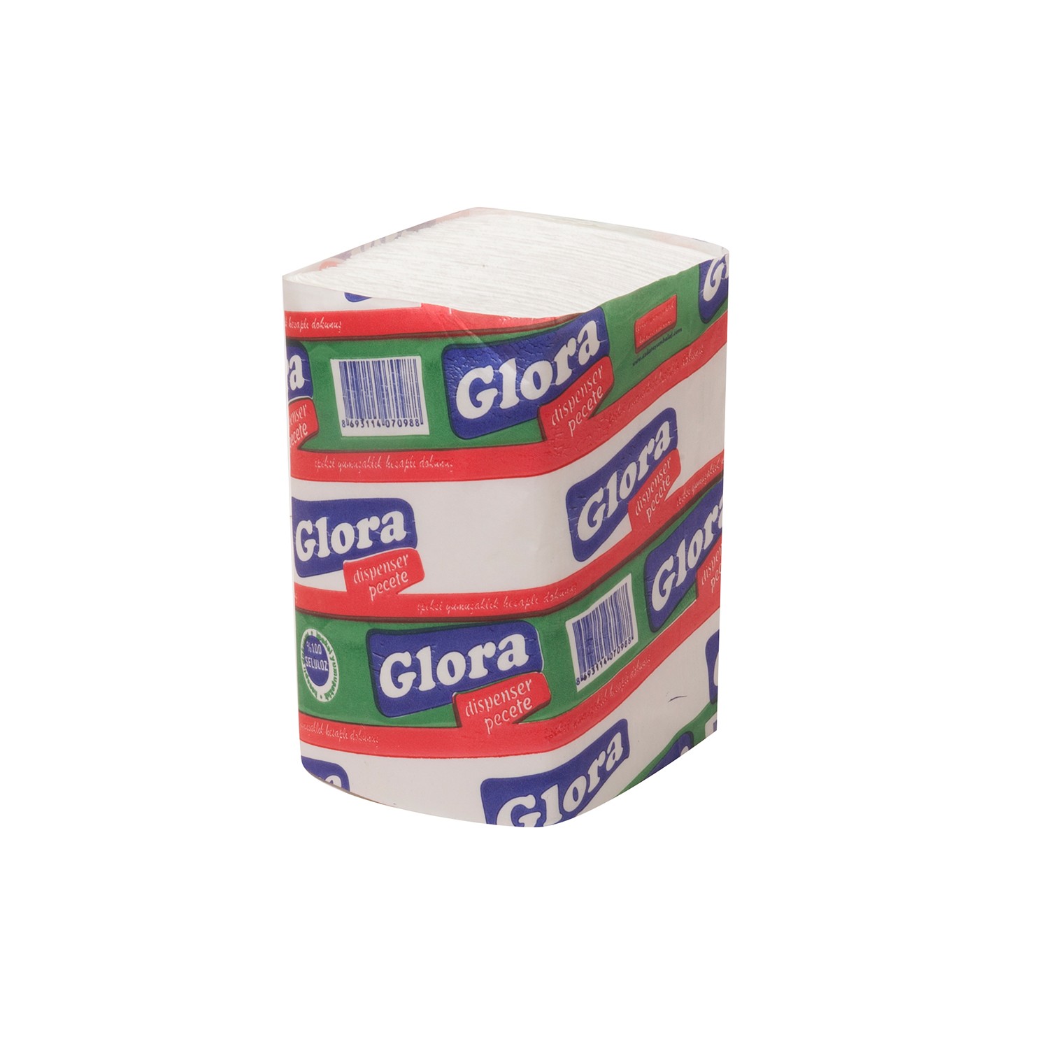 Masa Üstü Dispenser Peçete 2 Katlama 200'lü 18 Paket