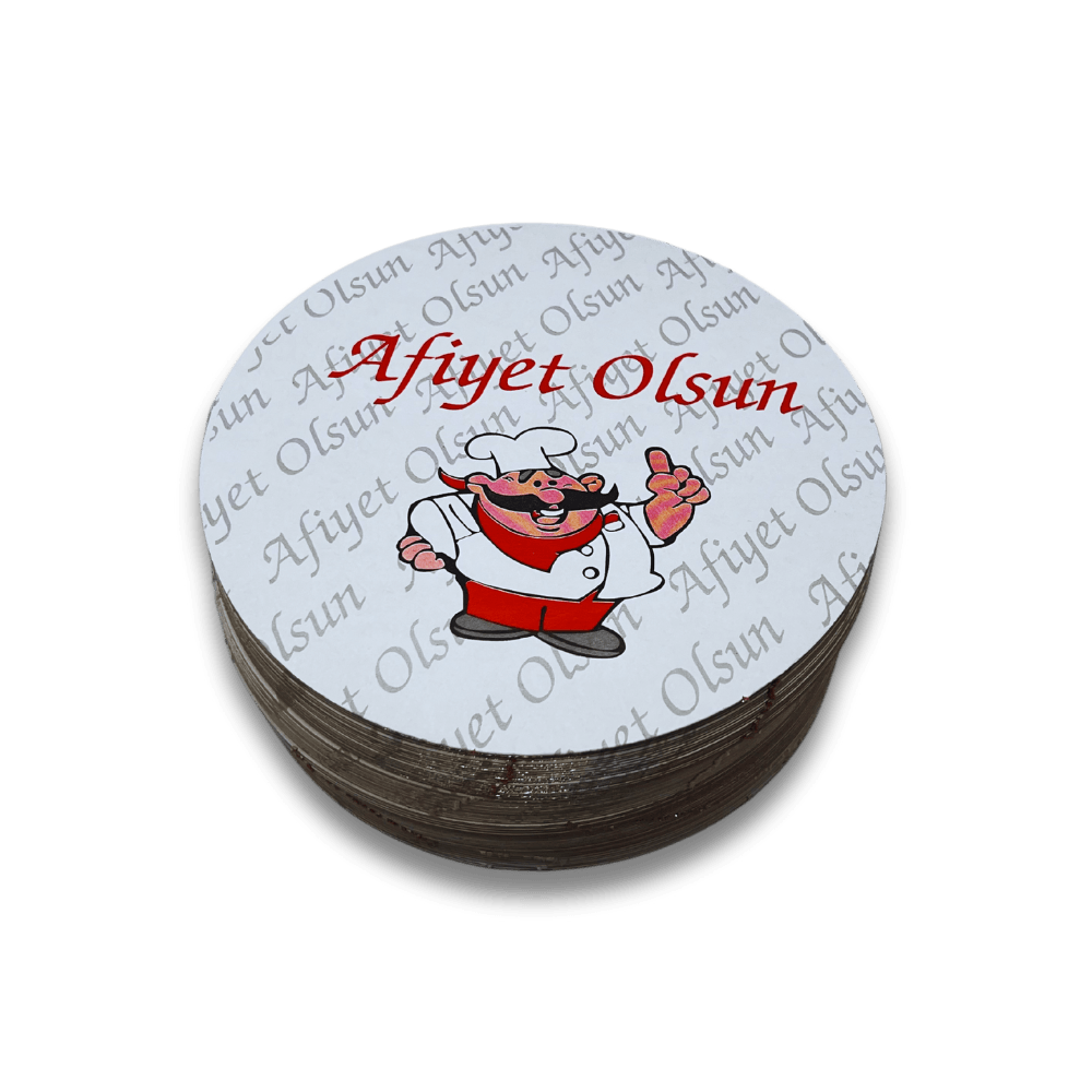 Alüminyum Künefe Kap Kapağı 100'lü
