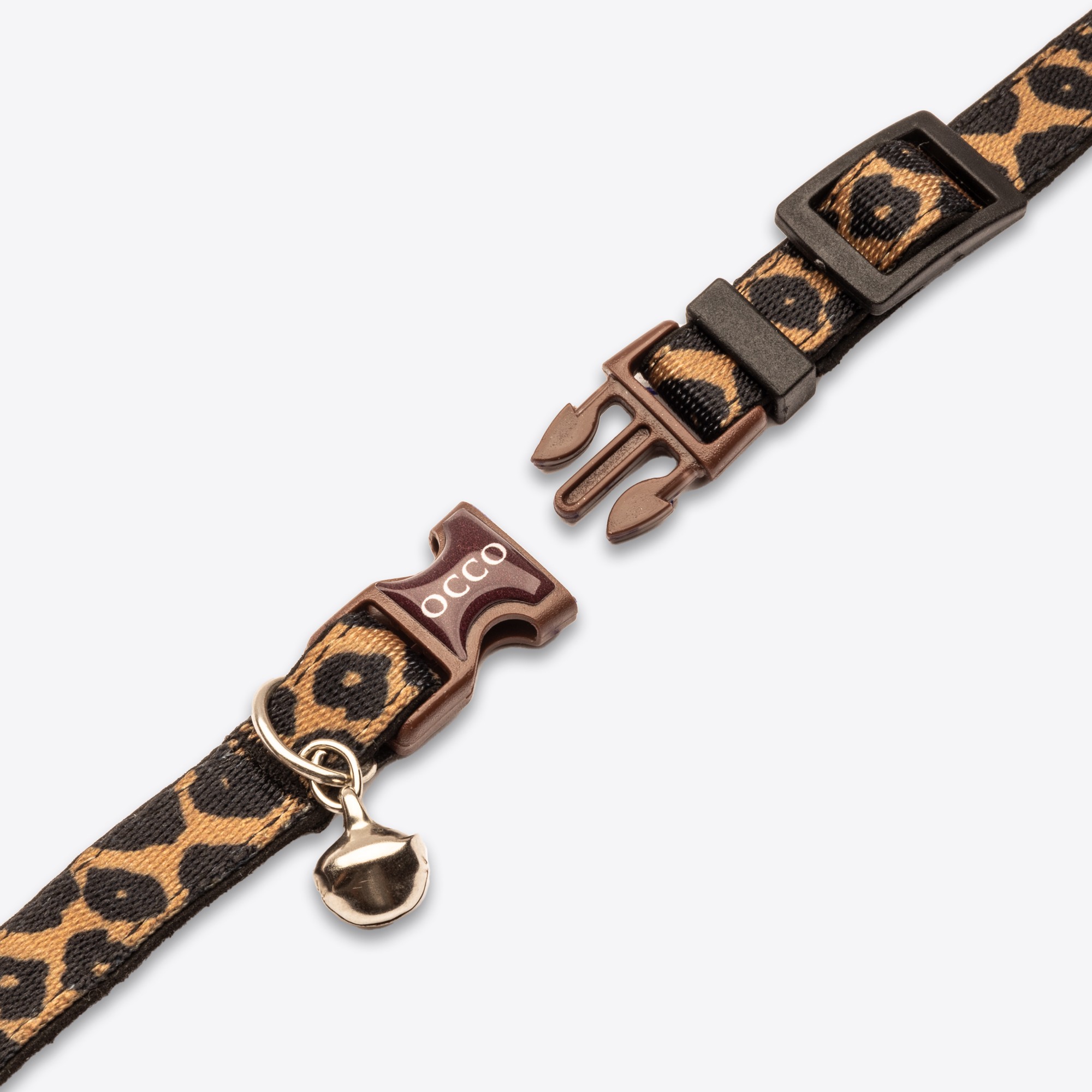 SIENNA LEOPARD SAFETY KEDİ BOYUN TASMASI