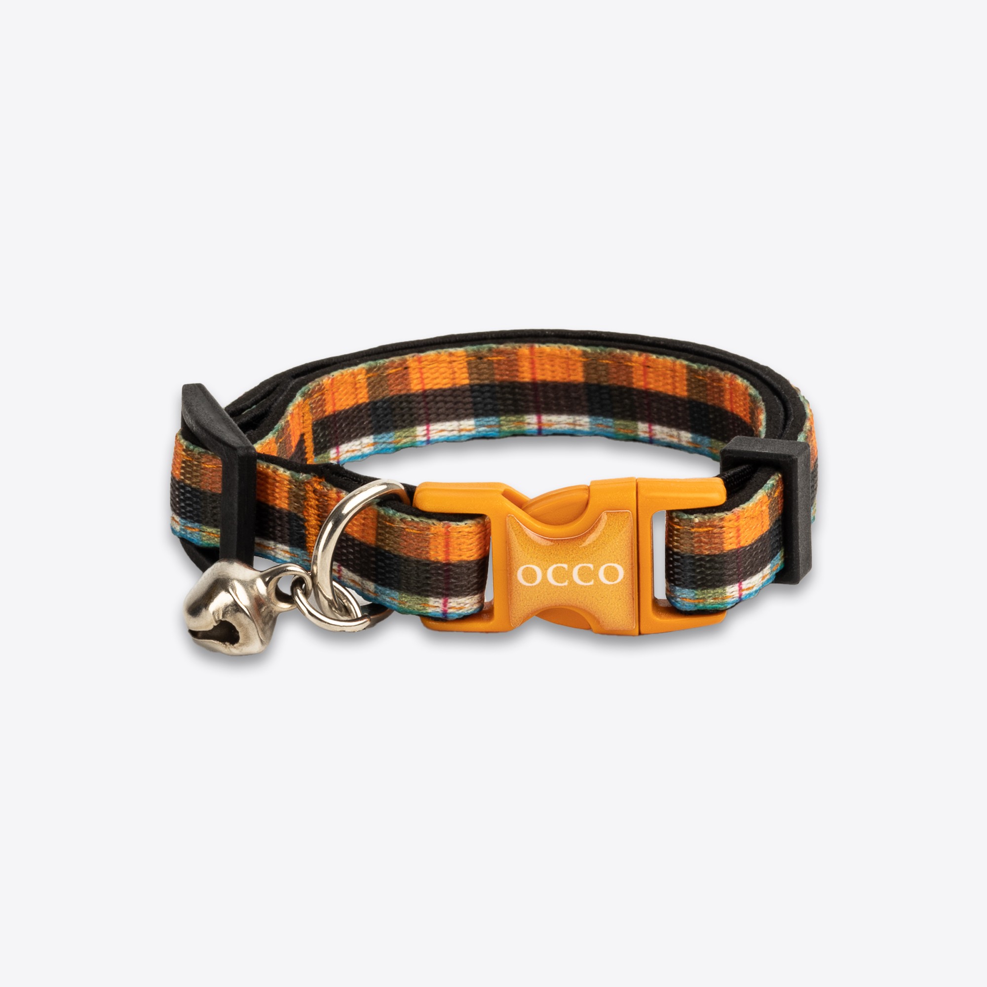 AMBER GINGHAM SAFETY KEDİ BOYUN TASMASI