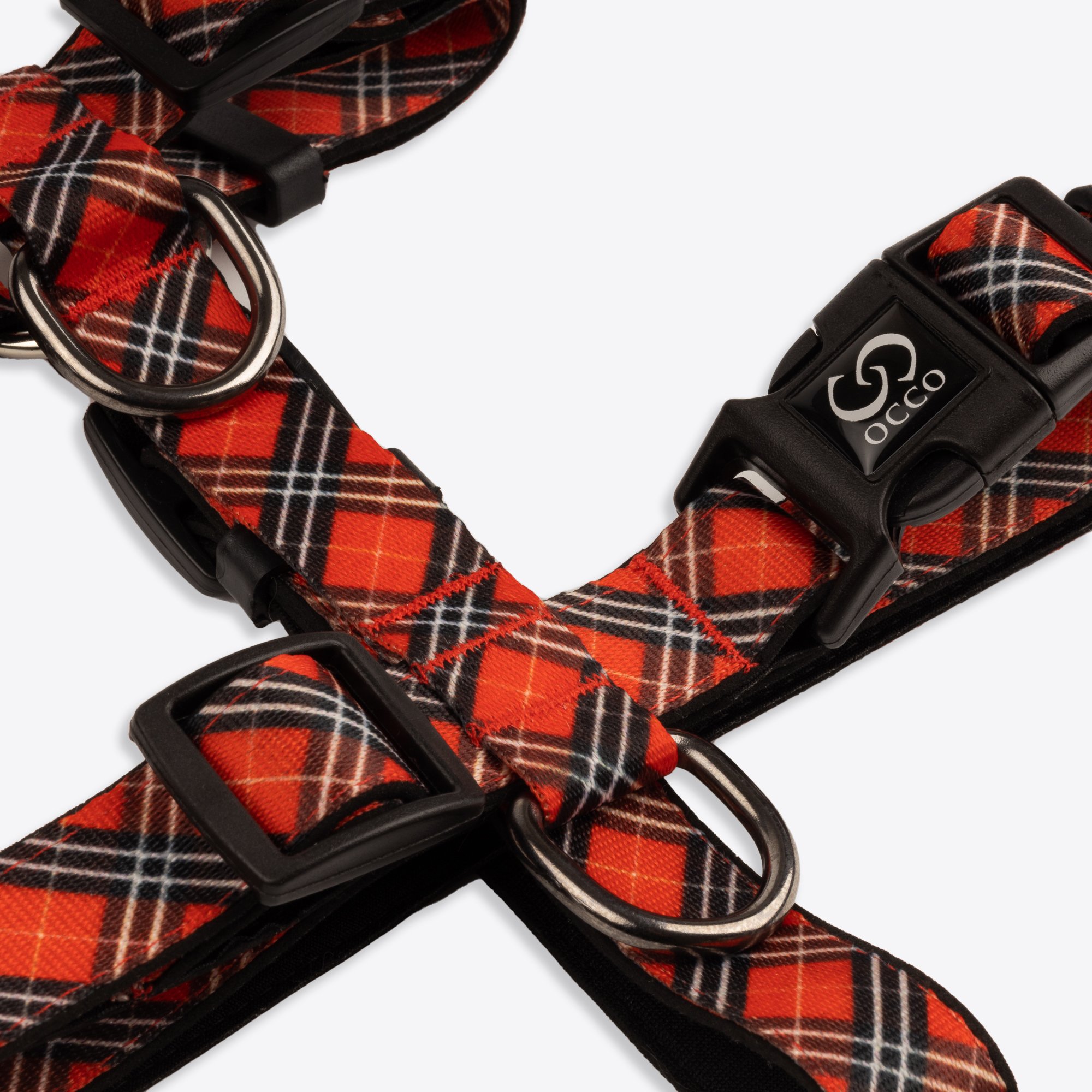 ROYAL PLAID H-HARNESS KÖPEK GÖĞÜS TASMA