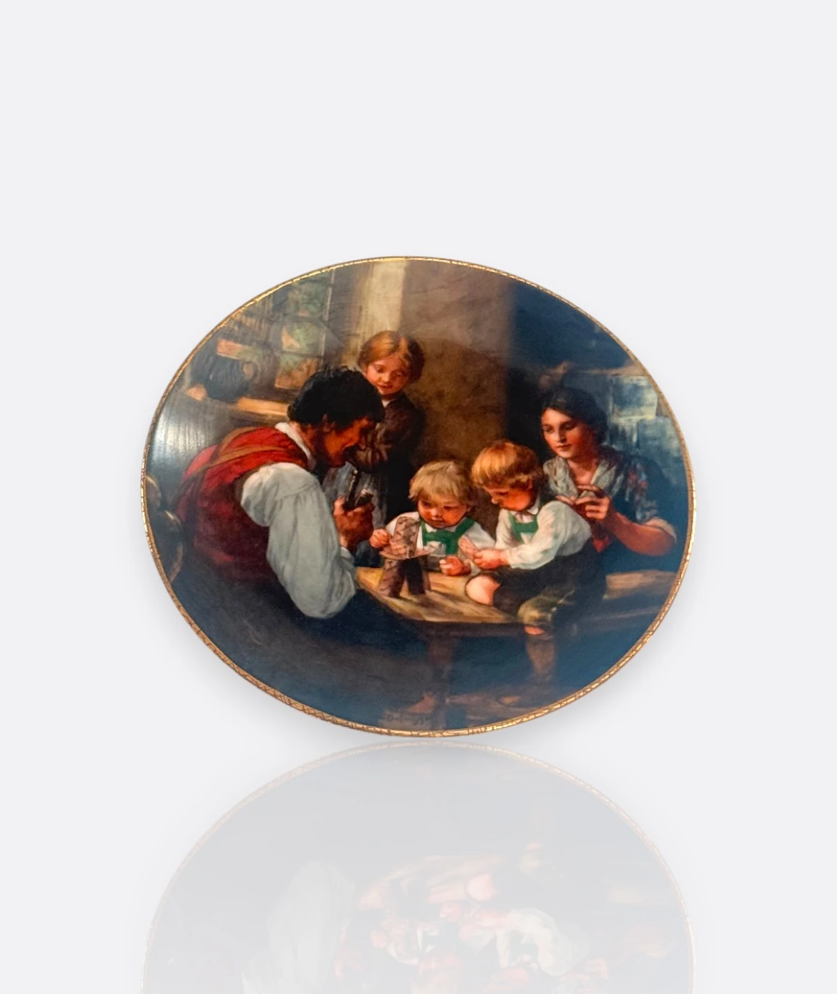 Franz von Defregger Koleksiyon 3'lü  Tabak Seti – Bareuther Bavaria (1990–1991)