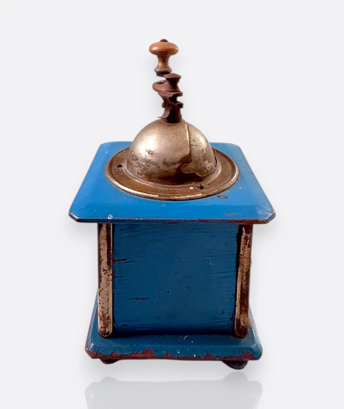 Antika  Peugeot Frères Mavi Kahve Değirmeni – Fransa (1950–1965)