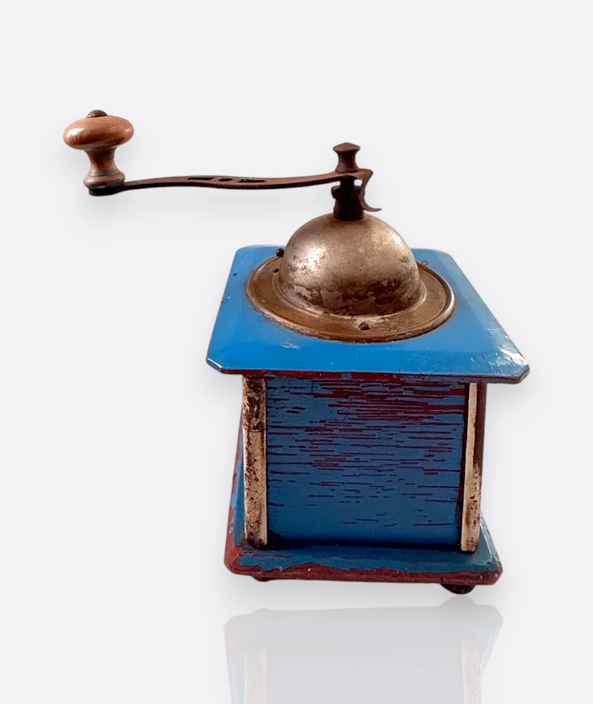 Antika  Peugeot Frères Mavi Kahve Değirmeni – Fransa (1950–1965)