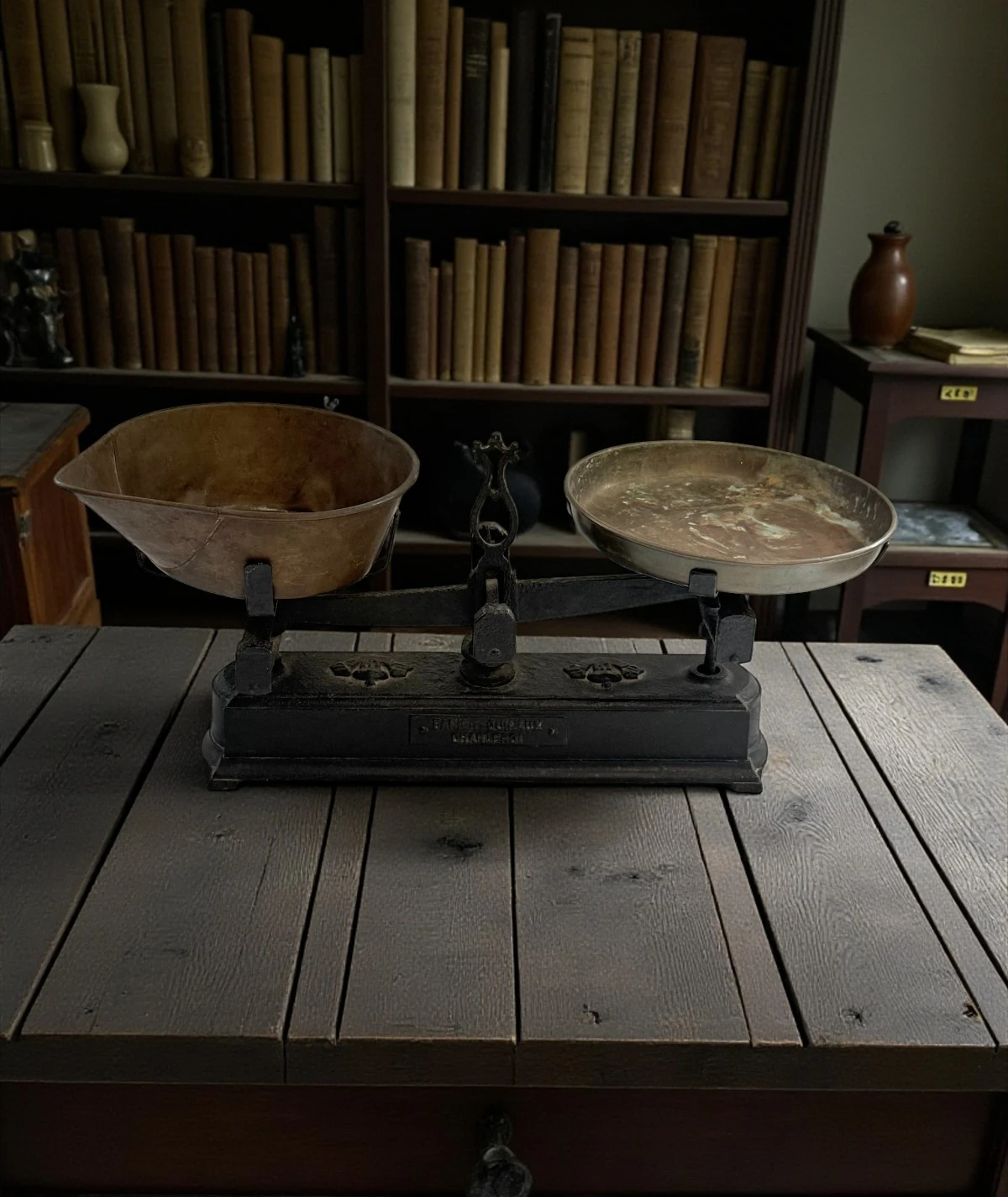 Antika Belçika Döküm Terazi – Ranier Aumarx Charleroi, 1900’ler